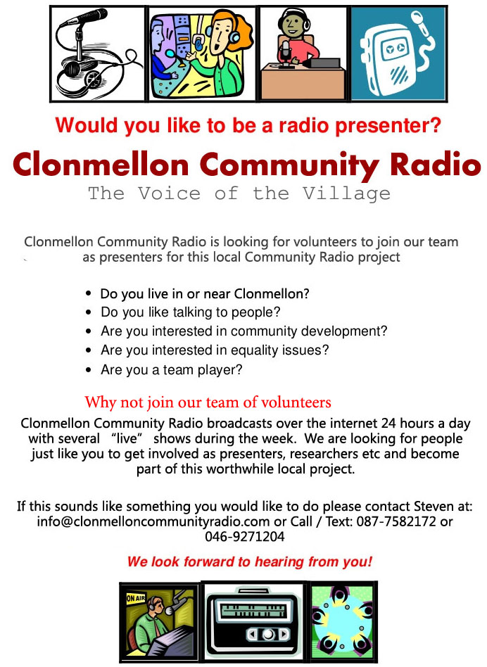Clonmellon Community Radio 